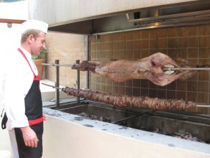 A cook on Easter in Crete.