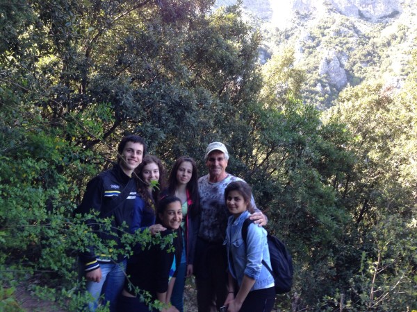 Students meet The Idiot on Mount Olympus.