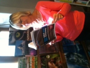 Reading "The Idiot" at Off The Shelf in Geneva.