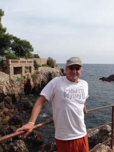 On my last guest-guided Blue Walk around Cap d'Antibes.