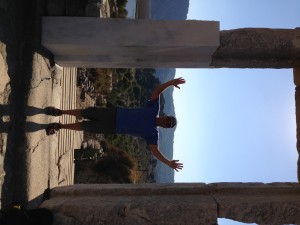 Exploring Kaunos (Photo: Liz Chapin)