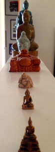 Gathered Buddhas.