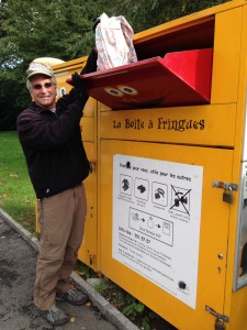 Passing on my laundered MedTrek apparel.