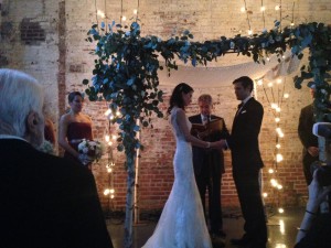 An Idiot-ic wedding ceremony.