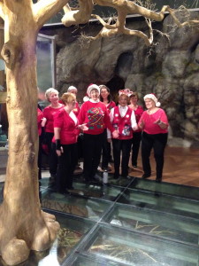 Hark The Herald Angels Sing at the Turtle Bay party.