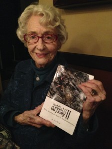 Bringing joy to Patricia Stubblefield on her 94th birthday in Redding, CA.