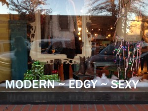 Getting in an urban stroll on Bond Street in Bend, Oregon.