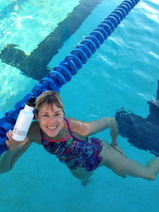 "Follow The Idiot" into the pool.