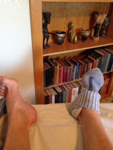 Idiot-ic needling keeps my feet healthy between MedTreks.