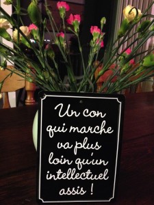 A philosophic New Year thought.