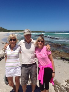 OceanTrekkers on South Africa's sandy Scarborough beach on the Atlantic Ocean.