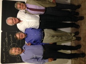 We four journalists initially met in the early 1970s and have been reporting, writing, playing, partying and swapping war stories together ever since.