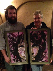 Capturing Jim Morrison's split personality.