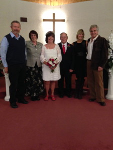 My friend Beth Harral Lacey marries Don Dearman in Redding, CA.