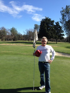 No golf clubs = 18 holes in one.