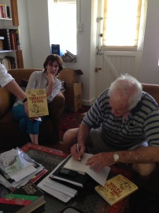 Peter Younghusband is still reporting/writing with gusto at 82.