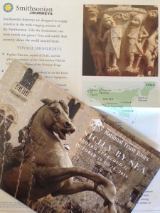 Academic Arrangements Abroad uses The Idiot's photos in a flyer promoting "Sicily by Sea."