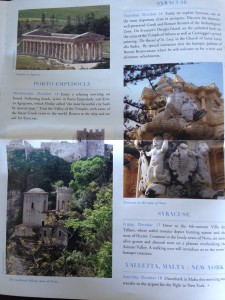Idiot-ic photos in Sicily are from Segesta, Erice and Noto.