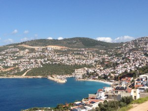 Last view of Kalkan as we MedTrek out of town.