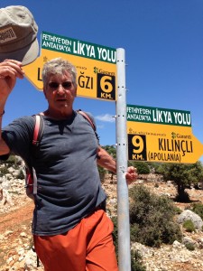 Learning sign language on the Lycian Way.