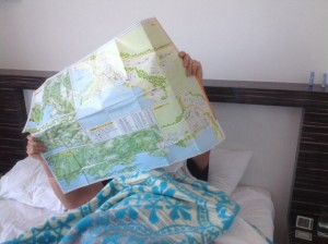 Studying the Lycian Way from Üçağız to Myra.