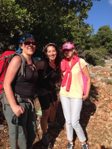 Social: Conversing with other backpackers on the Lycian Way.