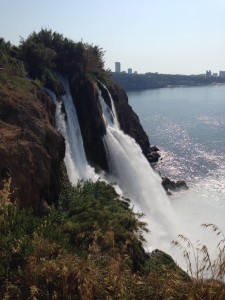 Careening into the Mediterranean looked fun until I checked out the rocks below.