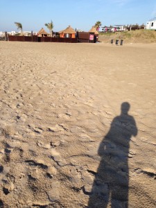An Idiot-ic naked shadow.