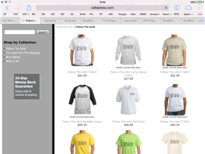 Get your Idiot-ic clothing at The Idiot's Store @ www.followtheidiot.com.