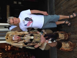 One With Raccoon Eyes tells The Idiot to avoid Tessie, the Lake Tahoe monster.