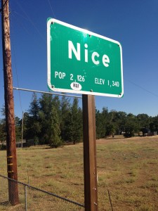 The beach in this Nice is on Clear Lake rather than the Mediterranean Sea.