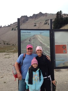 Ten of us, led by a ten-year old, left the Mount Lassen trailhead at dusk.