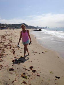 Liz Chapin in Santa Monica.