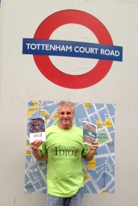 Heading to the new Foyles Bookstore on Charing Cross Road.