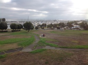 Oyster Point at dawn. (Photo: Liz Chapin)