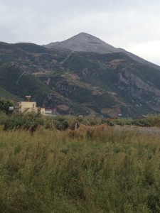 Mount Aqraa, which has been described as "the Mount Olympus of the Near East," greeted The Idiot with one of its hailed thunderstorms.