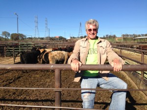 The Idiot did NOT order hamburger or steak at the Branding Iron Cafe at the Shasta Livestock Auction Yard. (Photo: Kevin Devine)