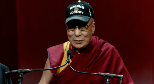 Also on tour in Boston is His Holiness the Dalai Lama.