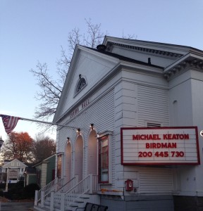 Potential Oscar Best Actor nominee Michael Keaton flies sky high in satiric "Birdman."