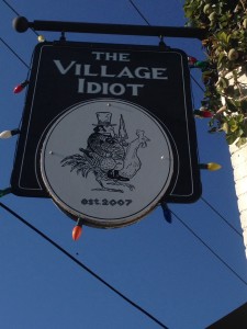 The Idiot's drinking spot on Melrose Avenue.