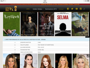 Picking winners and losers in every category during the Golden Globes.