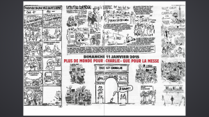 The Idiot enjoys the irrelevant cartoons in Charlie Hebdo.