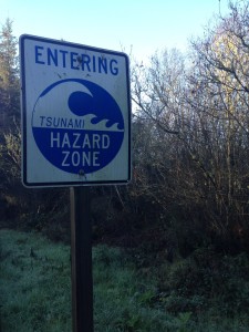 ....a hazardous tsunami zone...