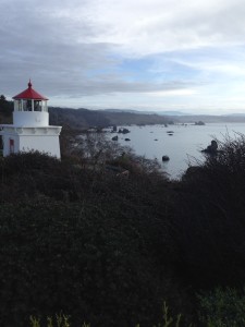 ...the no-longer-functioning Trinidad Memorial lighthouse in town....