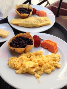 This dish is known as the desayuno chapin, or Chapin breakfast, which Liz had once.