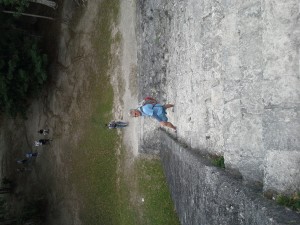 As the Mayans knew, what goes up must.... (Photo: Liz Chapin)