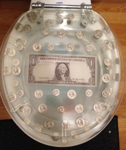 Every additional cent helps during the April tax season in the United States.