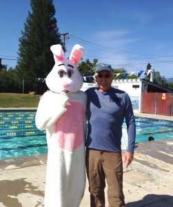 The Idiot dropped by an "I Spy An Egg In the Pool" Aqua Easter Egg Hunt at the YMCA.
