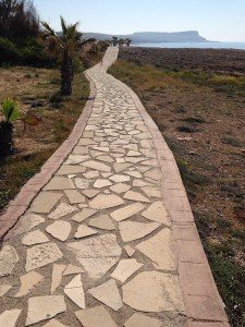 Cyprus features one of the best paths on the Mediterranean Sea.