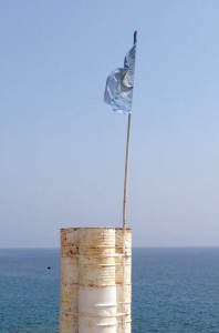 The Idiot left the UN flag blowing in the wind and returned to Larnaca to MedTrek clockwise around Cyprus. He'll try to get to Famagusta when he arrives from the other direction in early June.